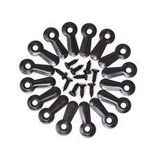 100 Pcs Metal Picture Frames Turn Button Fasteners with Screws Frame Hardware