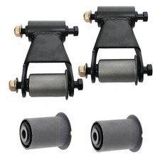 Rear Leaf Spring Shackle And Rear Forward Spring Eye Bushings For 02-08 Ram 1500