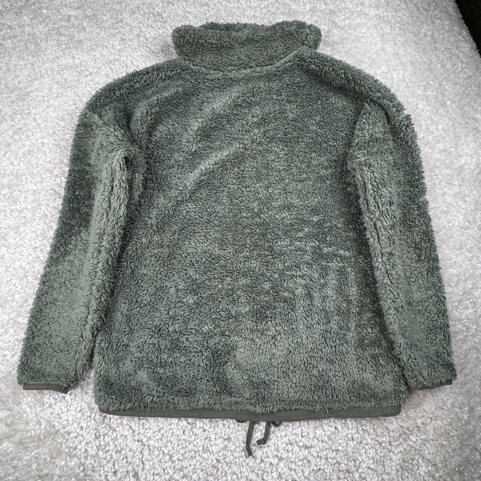 Suéter polar difuso cuello capucha Roley Carve Designs verde para mujer pequeño Foto 2 de 4