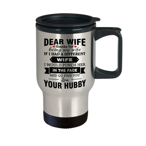 Magic Mug Gift for Dear Wife Thanks for being my Wife- Funny Gift for Wife Her - 第 2/16 張圖片
