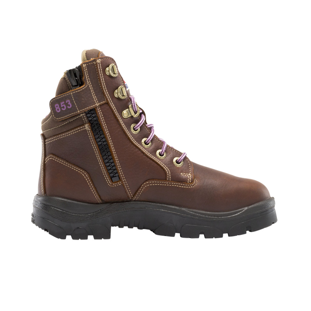 Рабочие ботинки Southern Cross Metguard синего цвета с 6 дюймовой молнией, устойчивые к проколам