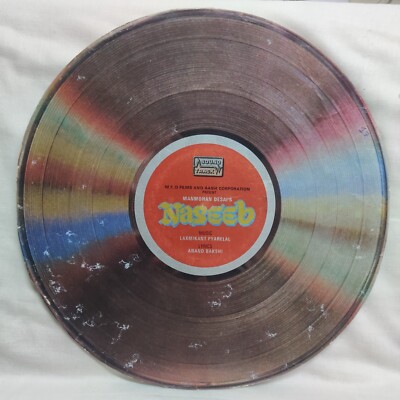 Naseeb LP Vinyl Record Bollywood Laxmikant Pyarelal 1981 Hindi Ost Rare Indian