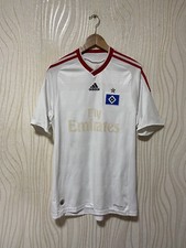 SV HAMBURG 2009 2010 HOME FOOTBALL SHIRT SOCCER JERSEY ADIDAS E83792 sz M MEN