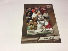 2019 Topps Series 1 18 Topps Now Review #TN-8 Mike Trout Los Angeles Angels 