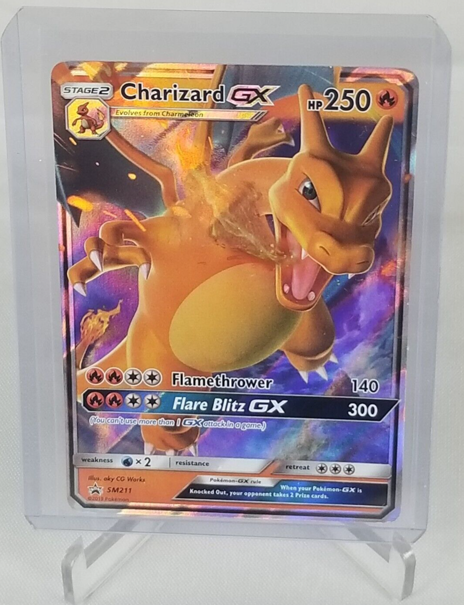 Charizard GX Hp 250 Fire Holo #SM211 Pokemon 2019 Card | eBay