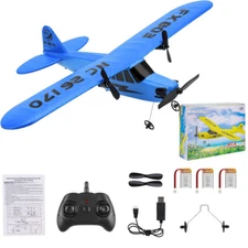 RC Radio Remote Controlled 2.4G Plane Airplane Aeroplane Aircraft + 3 batteries