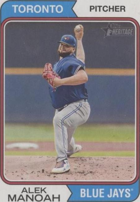2023 Topps Heritage - Alek Manoah #121 - 1 of 1