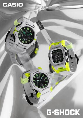 G-SHOCK GD-B500MW-8JF ジーショック 腕時計#P06 CASIO] Watch G-Shock Virtual mix series with Bluetooth GD-B500MW