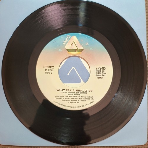 DIONNE WARWICK-HOW MANY TIMES CAN WE SAY GOODBYE 7RS-85 JAPAN ORIGINAL COPY 7"45 - Picture 4 of 4