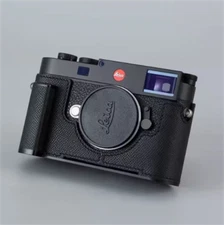 Handmade Half Case For Leica M11 Leather Metal Insert Camera Cover Milicase New