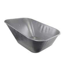 Müba Mulde Ersatz 90L für Müba Betonkarre nahtlos gezogen verzinkt 72810