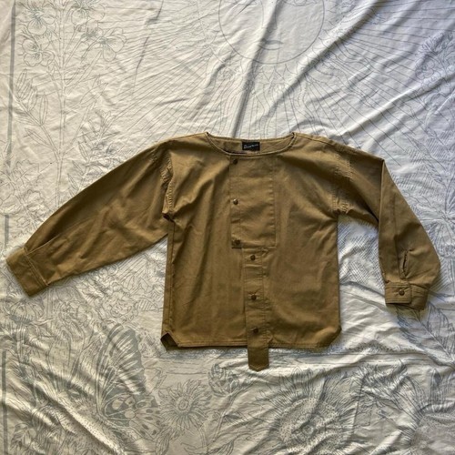 Vintage Futuristic Canvas Shirt
