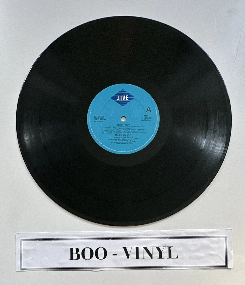 BILLY OCEAN-SUDDENLY 1984 VINYL LP RECORD EX / EX CONDITION - Image 3 of 4