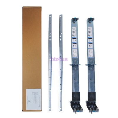 For Dell R510 R520 R530 R720 R730 R820 2/4 Post Rack 2U Static Rails H872R New