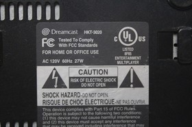 Sega Sports Dreamcast With POWER CORD & Controller Untested As Is