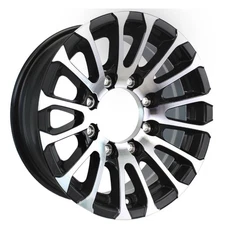 eCustomrim Aluminum Trailer Wheel 16X6 16" Avalanche 8 Lug On 6.5" Center Rim