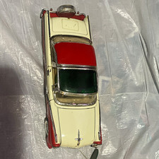 Sun Star 124 1955 Ford Crown Victoria Diecast Car Creamred Opening Parts