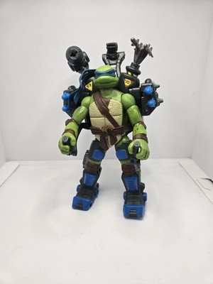2007 Playmates Toy TMNT Teenage Mutant Ninja Turtles Leonardo Incomplete 