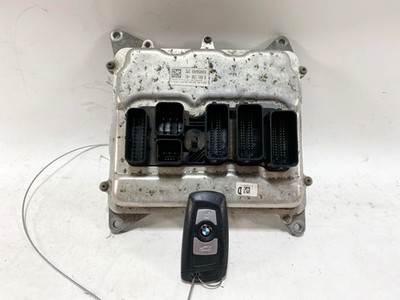 12-15 BMW 328i 2.0L ECU ECM ENGINE COMPUTER CONTROL MODULE UNIT W/ KEY FOB OEM