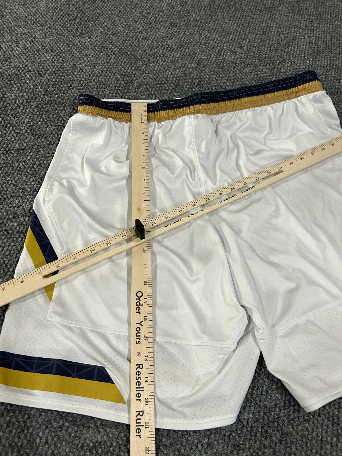 Notre Dame Fighting Irish Under Armour Game Shorts Mens 2xl white thumbnail 9