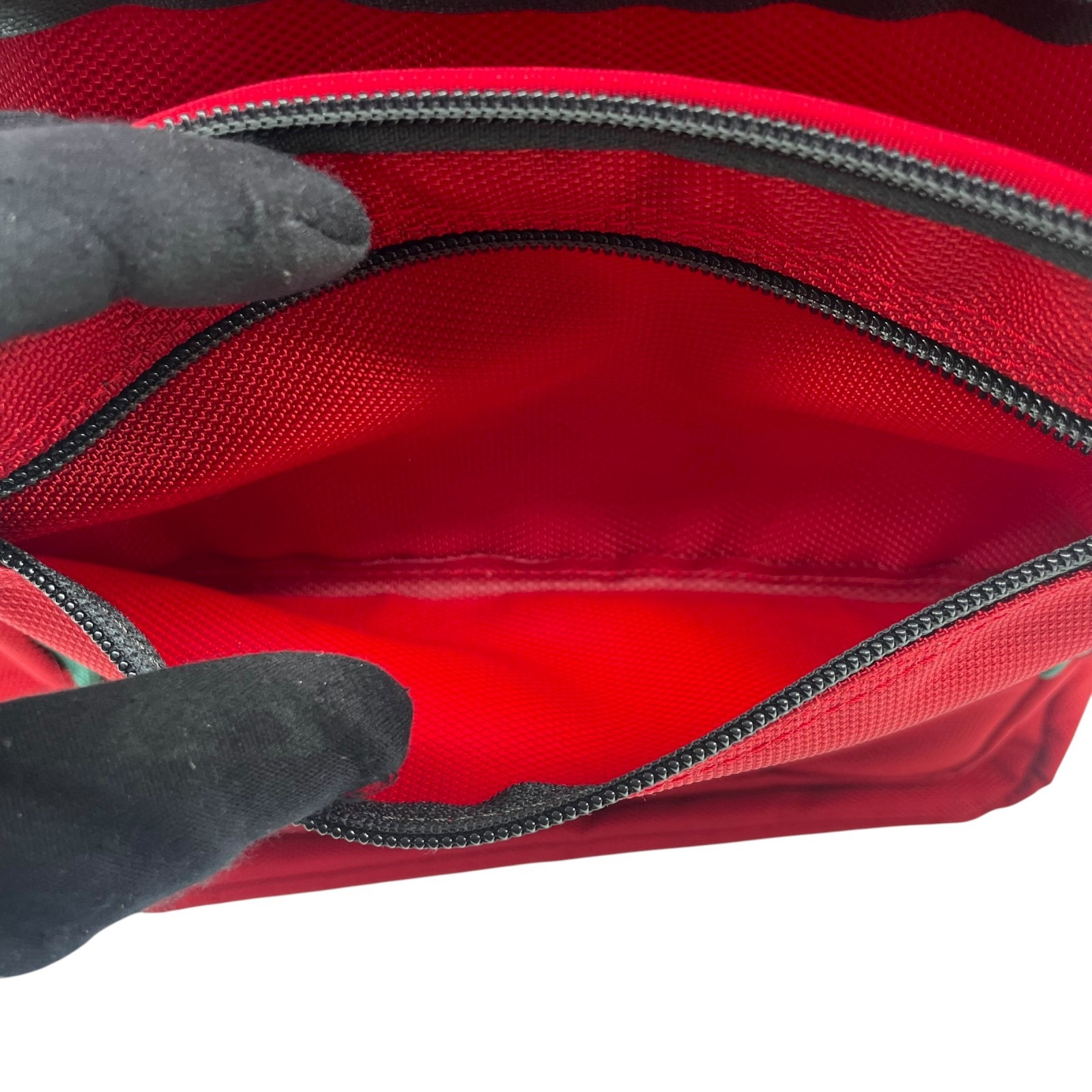 Authentic Samsonite Red Nylon Backpack Multi Pock… - image 16