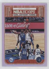 2018-19 Panini NBA Hoops Tip-Off Joel Embiid Karl-Anthony Towns #TO-8 9bg
