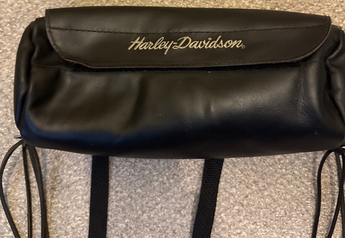 Harley Davidson Original OEM Handlebar Tool Bag Roll Dyna FXR Sportster Chopper