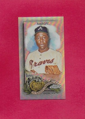 Hank Aaron Topps Allen& Ginter and Archives Inserts/Parallels - YOU PICK - NRMT