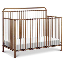 Winston 4-In-1 Convertible Crib - GREENGUARD Gold Certified Vintage Gold Crib