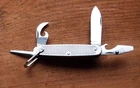 KINGSTON US Military WW2 era Multitool Folding Pocket Knife vtg