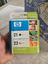 HP - 21/22 Black/Color Combo Pack Ink Cartridges C9509FN 140