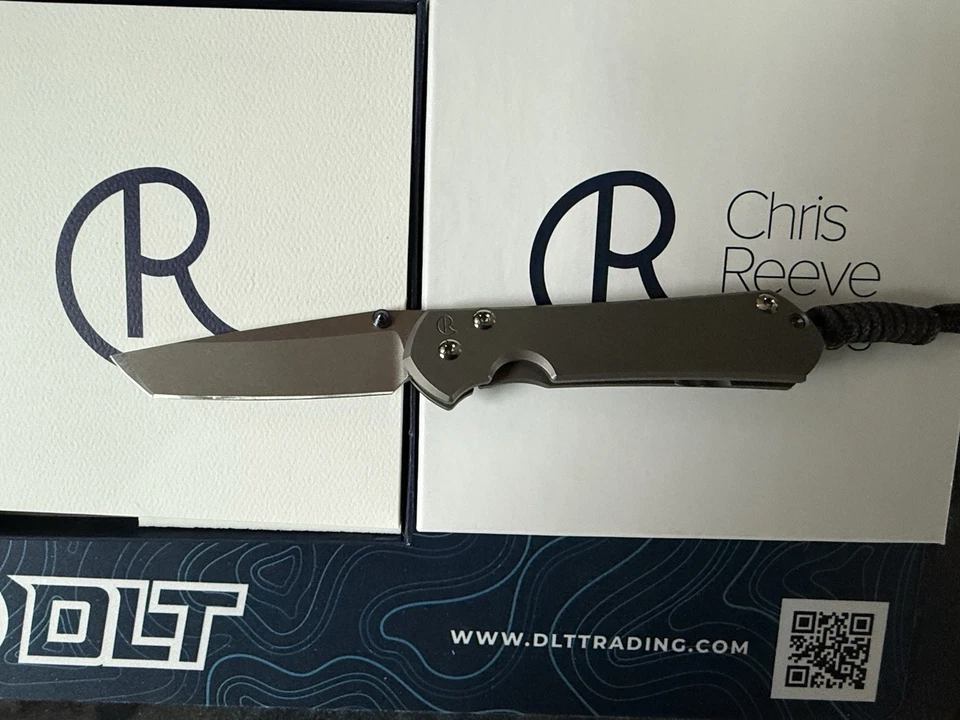 Chris Reeves Knives Small Sebenza 31 Plain Tanto - Limited Run Glass Blasted - Image 4 of 4