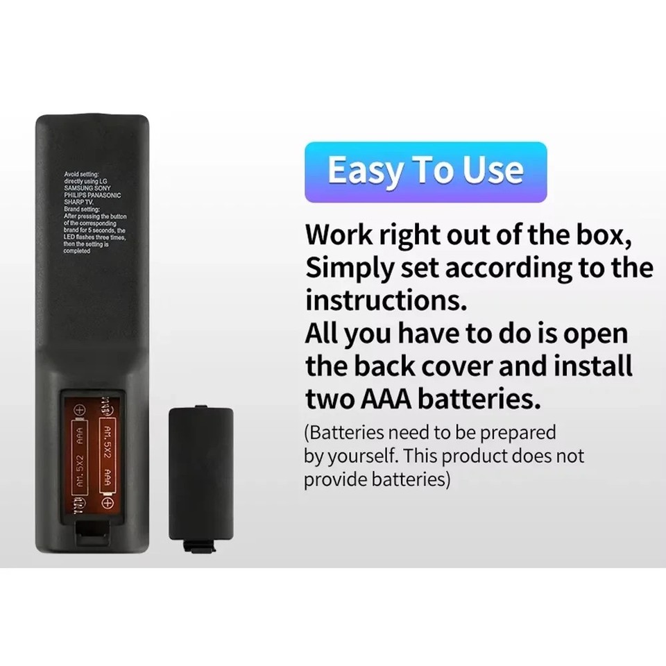Universal All in One TV Remote Control with backlight for Multiple ...