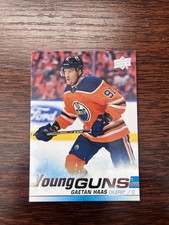 2019-20 Upper Deck Series 1 Young Guns Gaetan Haas #232