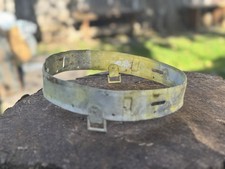 WW2 Original Germa Helmet Liner Band Size 64/56, Battle Damage Helmet