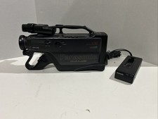 Vtg Panasonic Omni Movie VHS PV-910 Camera With Charger, No Battery For Parts