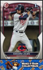 Edouard Julien 1st 2023 Bowman Prospects #BP-82 Minnesota Twins