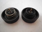 Lot of 2 OEM Technics SL-1900 SL 1900 Turntable Feet Rubber/Spring/Felt all Good