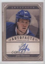 2013-14 Upper Deck Artifacts Autofacts Jake Gardiner #A-JG Auto 2d8