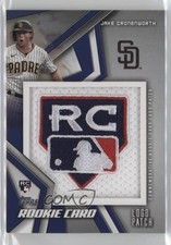 2021 Topps Rookie Card Manufactured Jake Cronenworth #RP-JC Patch g2d