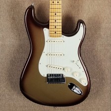 2020 Fender American Ultra Stratocaster Noiseless Pickups Eye Catching Mocha Bur
