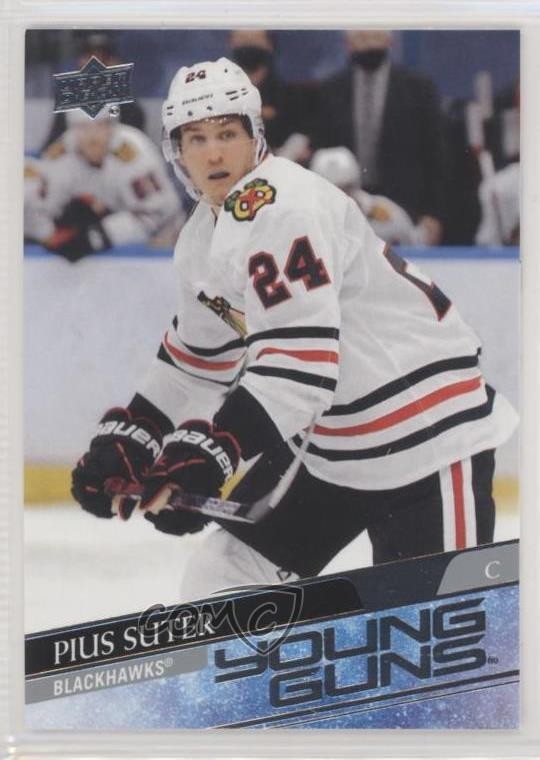 2020-21 Upper Deck Young Guns Pius Suter #484 Rookie RC