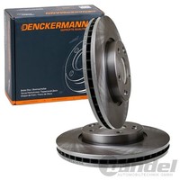 2X Denckermann Bremsscheiben 280Mm BelÜFtet Vorne Passend FüR KIA Carens