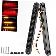 10" LED Trailer Tail Light Bar Brake Stop Turn Signal Lights Assembly