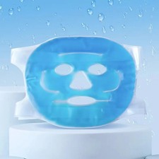 Face Cooling Mask Hot/Cold Gel Eye Mask Relax Ice Facial Pack Skin Care Gel Mask