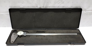 BROWN & SHARPE VALUELINE 12 INCH MACHINIST DIAL CALIPER .001"