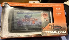 Wildgame Innovations Trail Pad Swipe Hand Held SD Card Viewer 4.3inch 1080p NEW