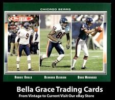 2006 Topps Total Bernard Berrian / Brad Maynard / Robbie Gould #21 Bears Rookie 