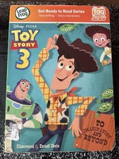 LeapFrog LeapReader TAG Junior Book Disney Toy Story 3 Buzz Home School Baby Kid