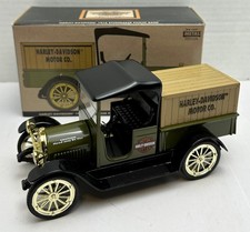 Harley Davidson 1916 Studebaker Pickup Truck Bank 1:25 Scale Diecast